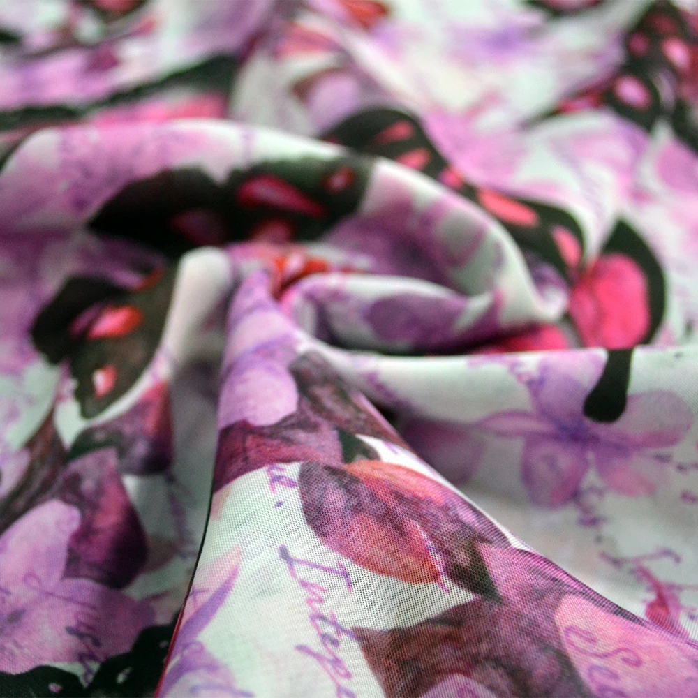 Hot Selling Cost Effectively Fast Delivery Digital Printing Chiffon Sarees In Dubai Wholesale in China
