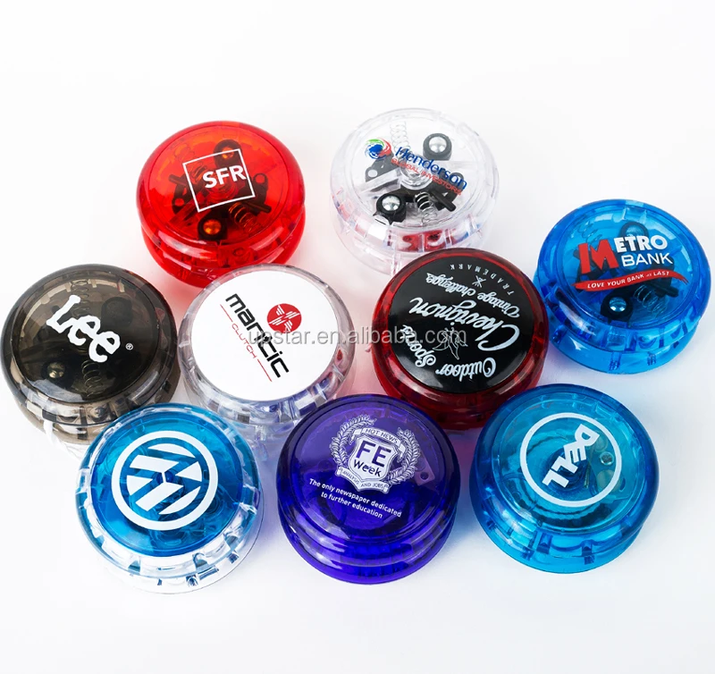 
promotional yoyo/jojo/yo-yo best price for printing logos which is an interesting toys and much popular for childrens even adult 