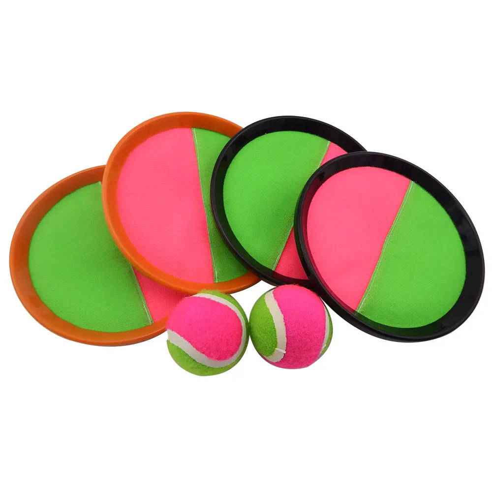 18.5cm for over 7years children plastic catch ball set Sticky catch ball