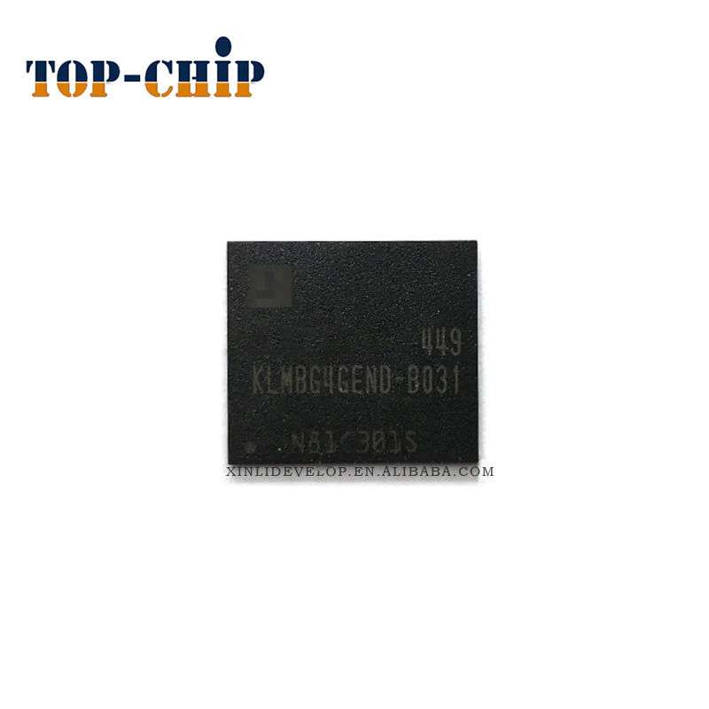 Off-the-shelf 32GB 5.0 EMMC mobile phone font chip KLMBG4GEND-B031