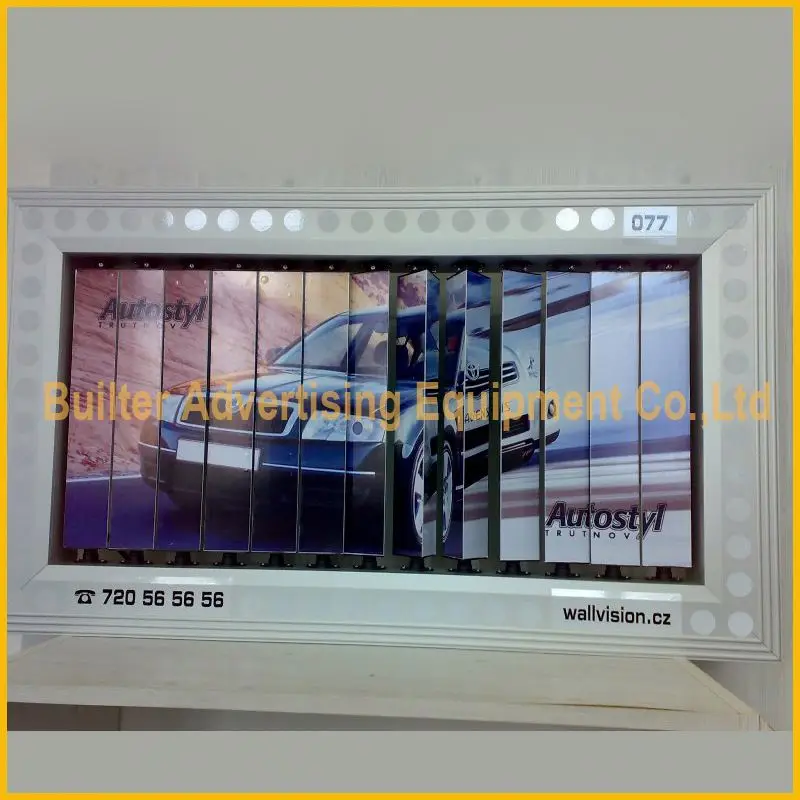 Вращающийся рекламный щит Tri-vision