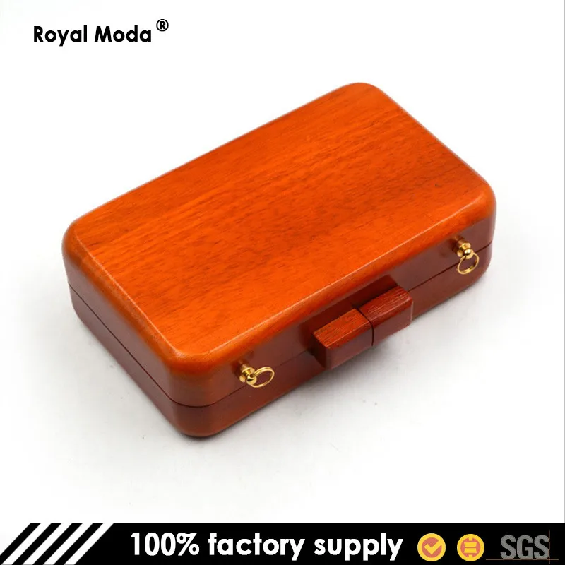 
Rectangular Wooden Cluth Bag for Ladies Evening Handbag 