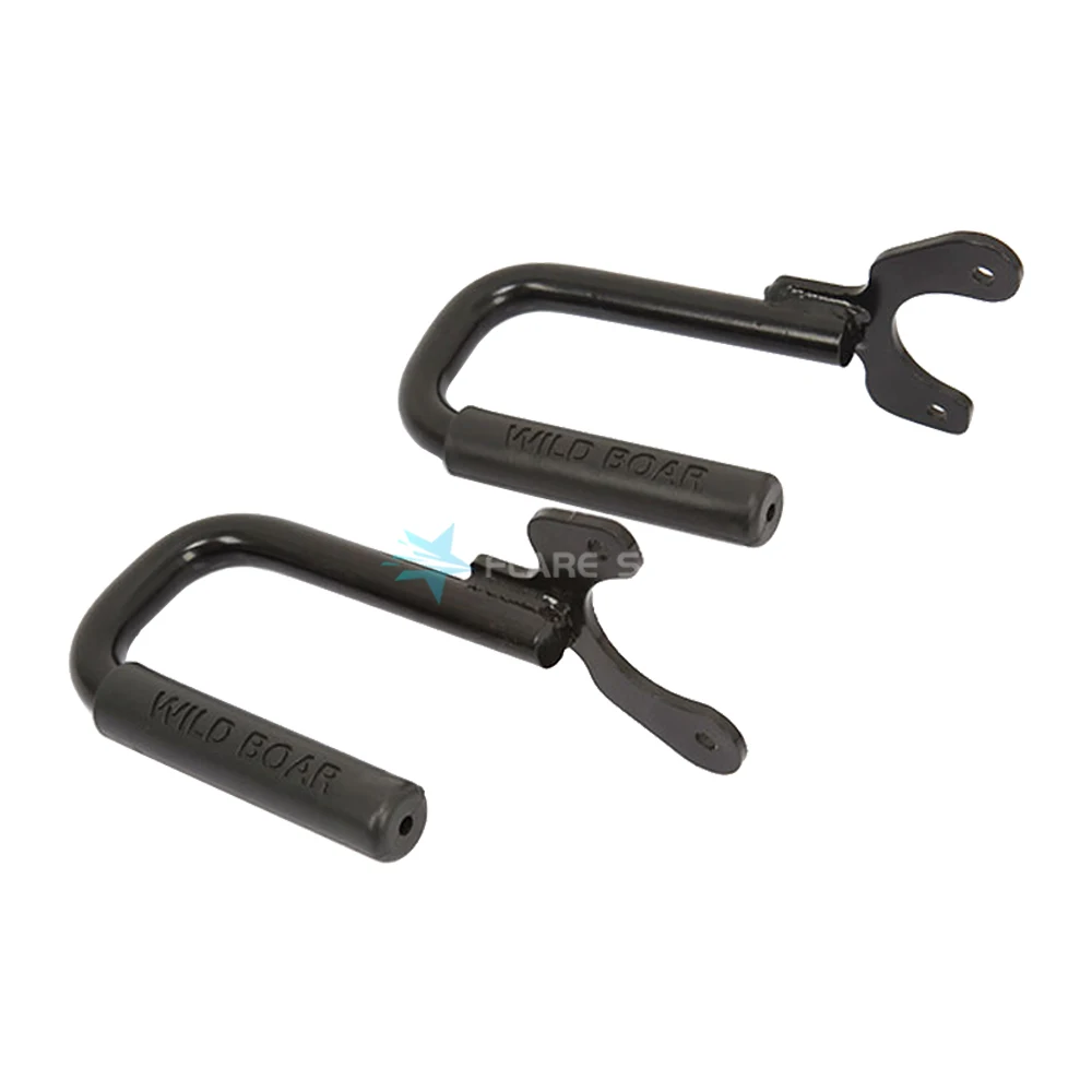 
TJ Interior Aluminium Alloy And ABS Front Roll Bar Grab Handle FOR TJ Black Hard Mount Solid Wild Boar Grab Handle 