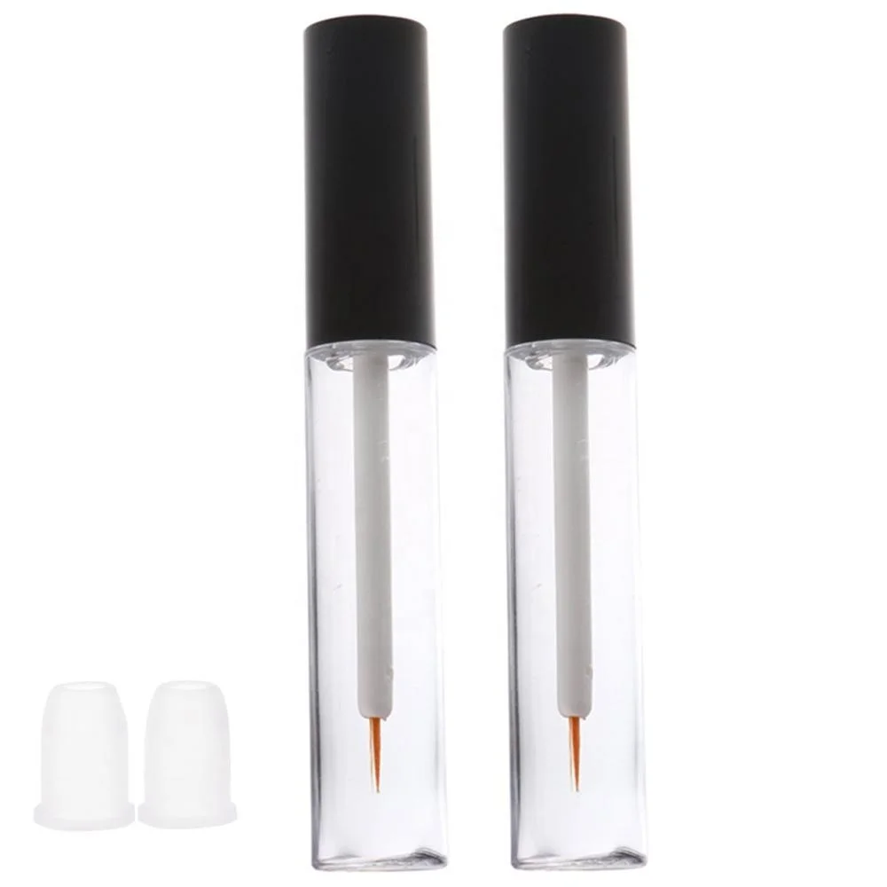 10ml Cosmetic Empty Eyeliner tube container Eyelash Bottle With Brush Plugs
