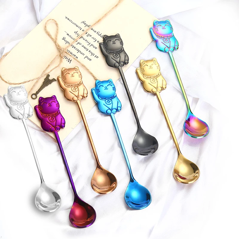 dessert spoon stainless steel gold coffee spoon dessert spoon set