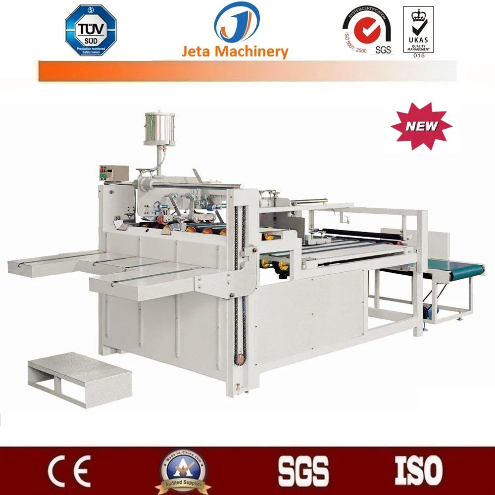 [JT-ZXJ2800]Semi automatic corrugated box folder gluer machine