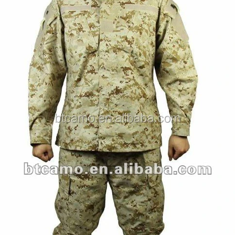 Digital Desert Camouflage Clothing Combat Uniforms