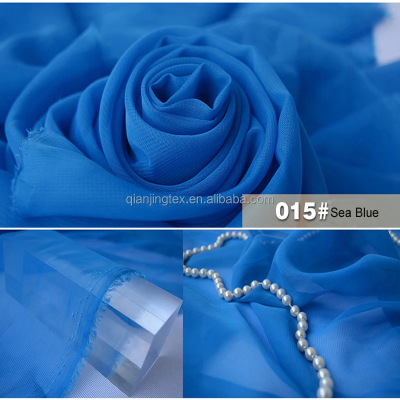 Wholesale wedding fabric 100% polyester white color