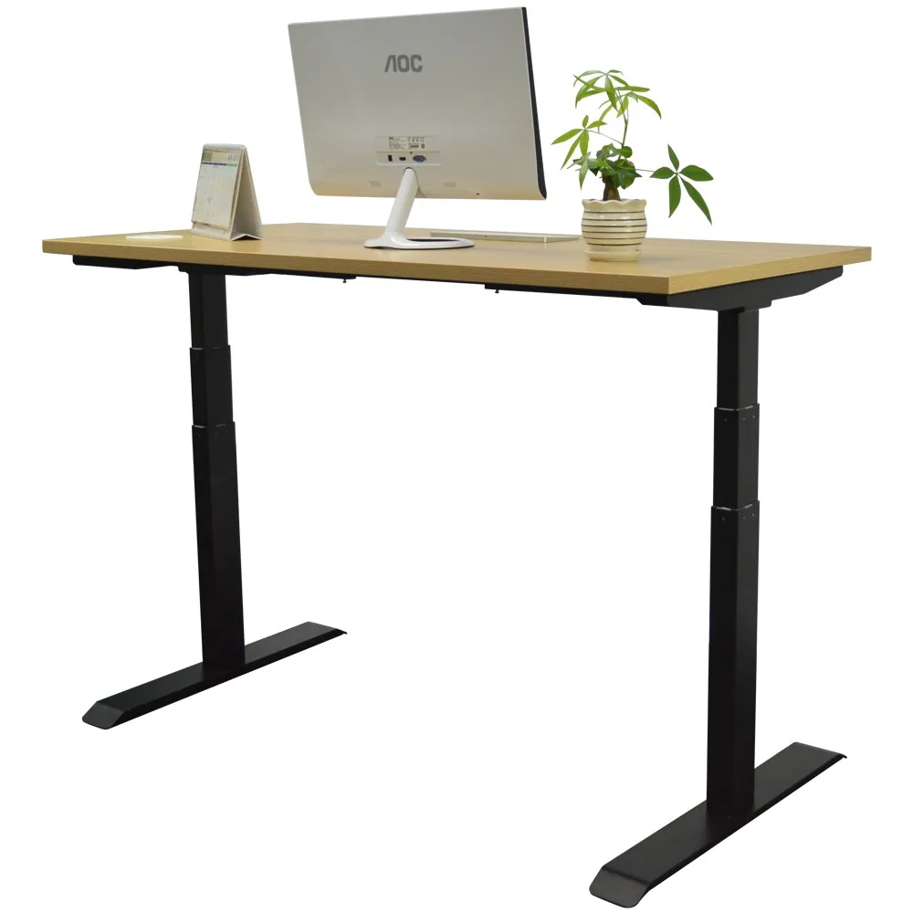 laptop table 023 Premium office furniture electric sit stand computer lifting