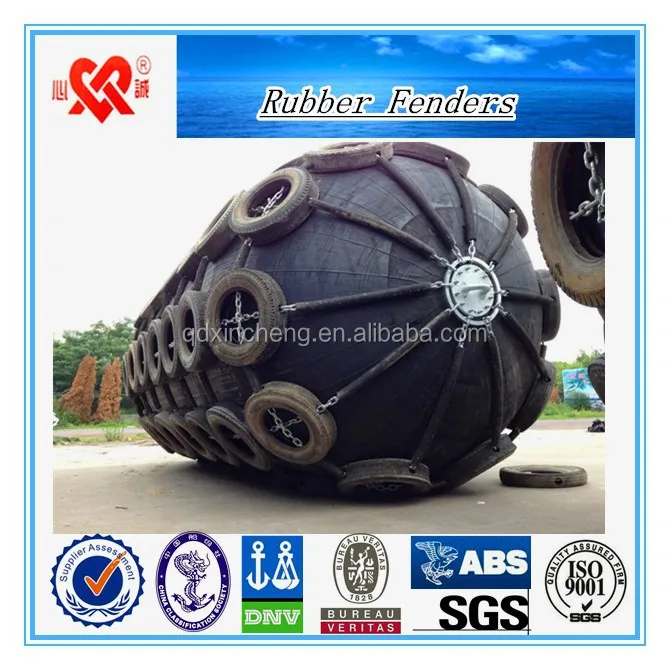 ISO17357 Large wharfs Protection Natural Rubber Ship Bumper/Marine Boat Fender