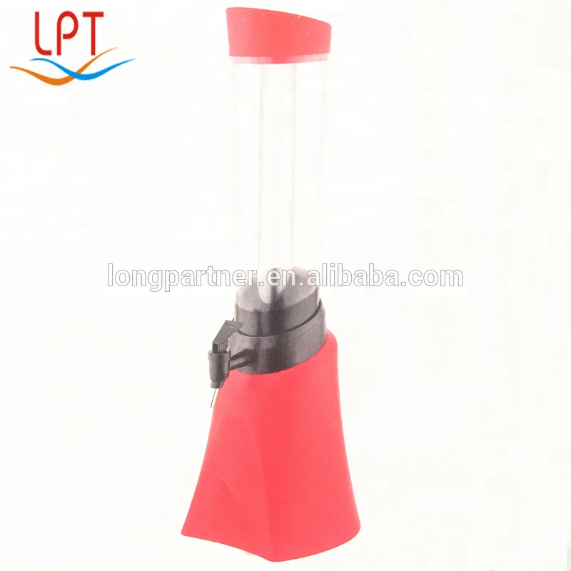 Promotional Draft Beer Tower With Ice Tube Cooling,3l Ice Tube Beer Tower/beer Dispenser