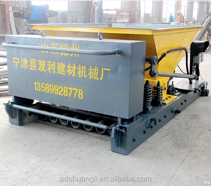 prefabricated house tools for fence concrete hollow core slab making machines