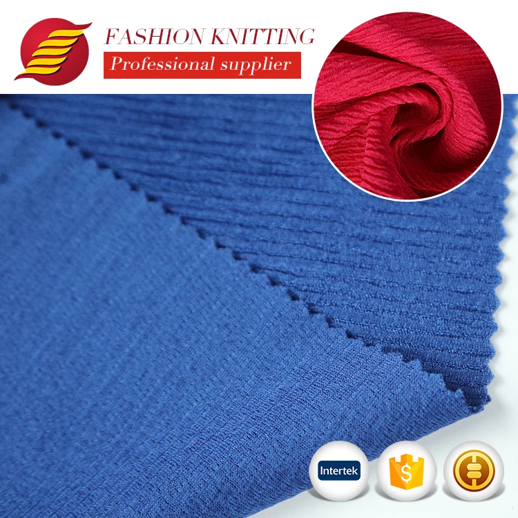 Shaoxing stock textiles wholesale tissus ottoman polyester crepe de chine georgette fabric polyester