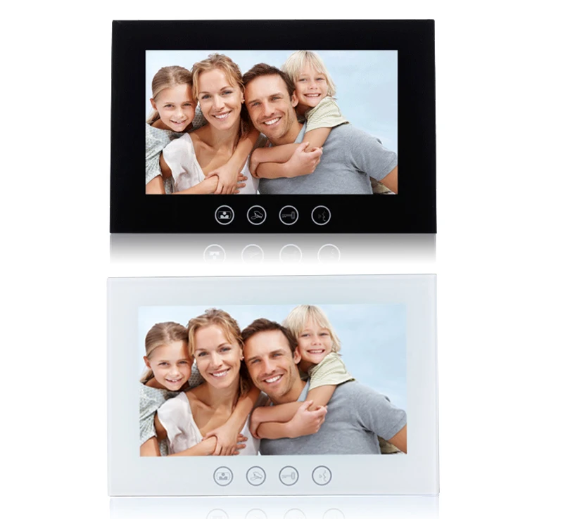 10 inch Villa Video Intercom For 4 Apartments Touch Screen Monitor Video Door Phone Doorbell Video Entry System