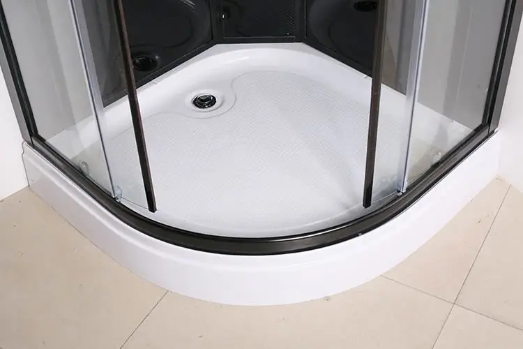 
American style RV shower cabin multi-function glass tempered shower room 