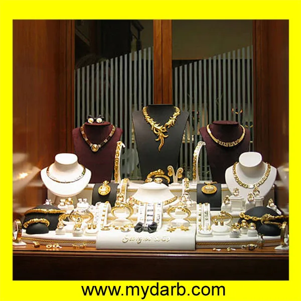 MYDARB custom Custom  Wholesale custom DIY bracelet necklace ring earring frame jewelry packaging display rack stand set for jewelry display rack necklace stand