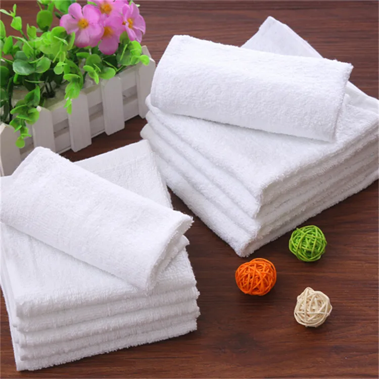 
cheap wholesale cotton towel hairdressing disposable 