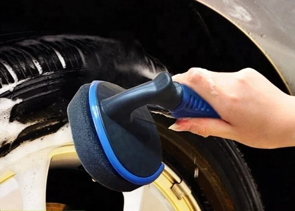 PP Handle Car Sponge Wax Car Polish Brush