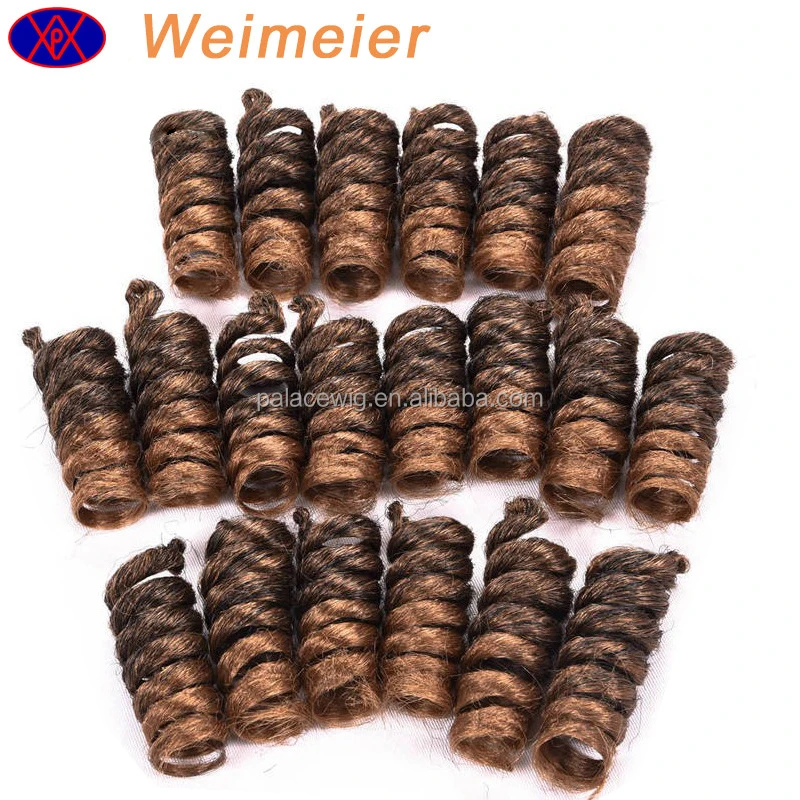 High Temperature Fiber Jumpy Wand Curl Twist Crochet Braid Jamaican Bounce African Synthetic Braiding Hair