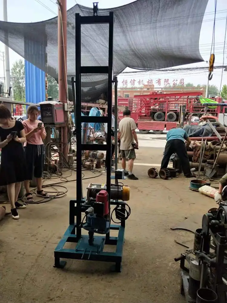 electric water well drilling rig machine drilling water well machine