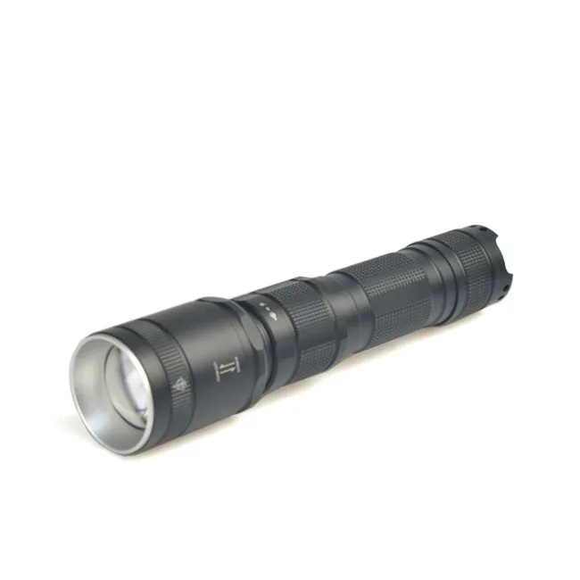 T6 tactical torch aluminum 600 lumen USB 18650 rechargeable led flashlight