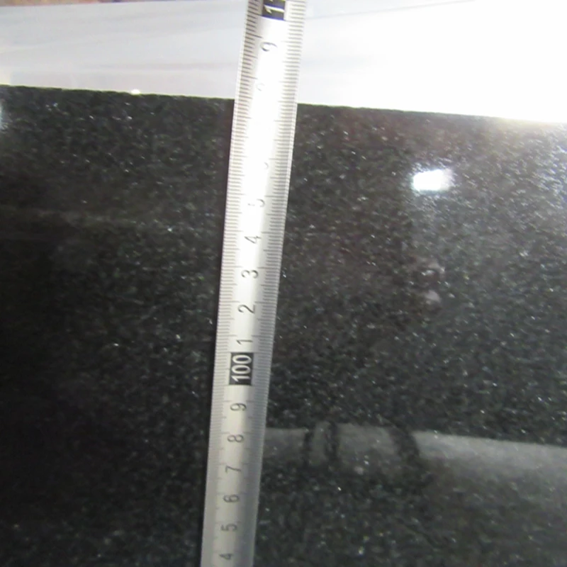 Polished Absolute Black Granite For Grave Shanxi Black Granite Floor Tile 30x30