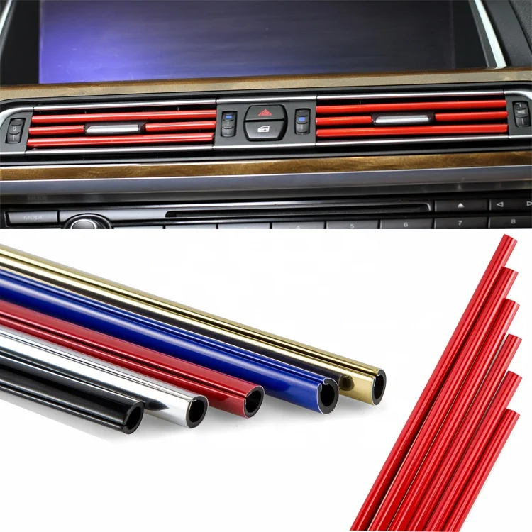 U-образная формовочная отделка, серебристая хромированная кромка