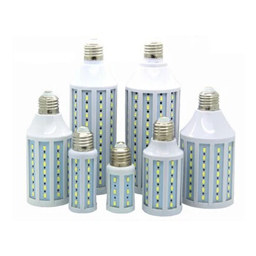 SMD5730 E14 E26 E27 B15 B22 E40 44LED-132LED 7W 10W 20W LED corn lamp