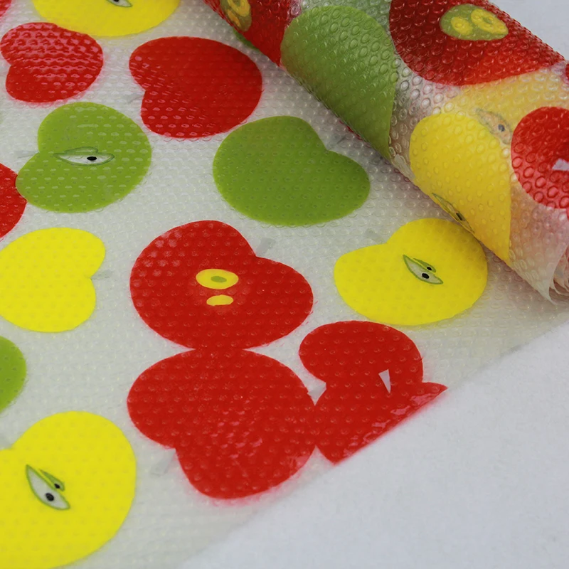Printed non-slip mat refrigerator mat lining can be cleaned and non-slip shelf lining
