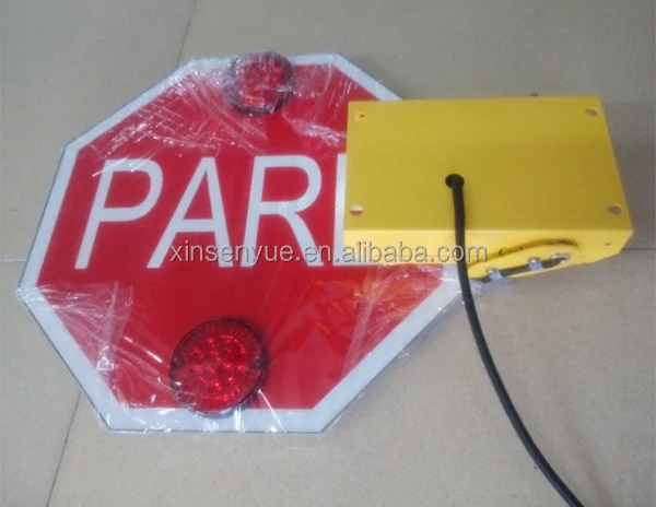 Стоп-сигнал с подсветкой для школьного автобуса