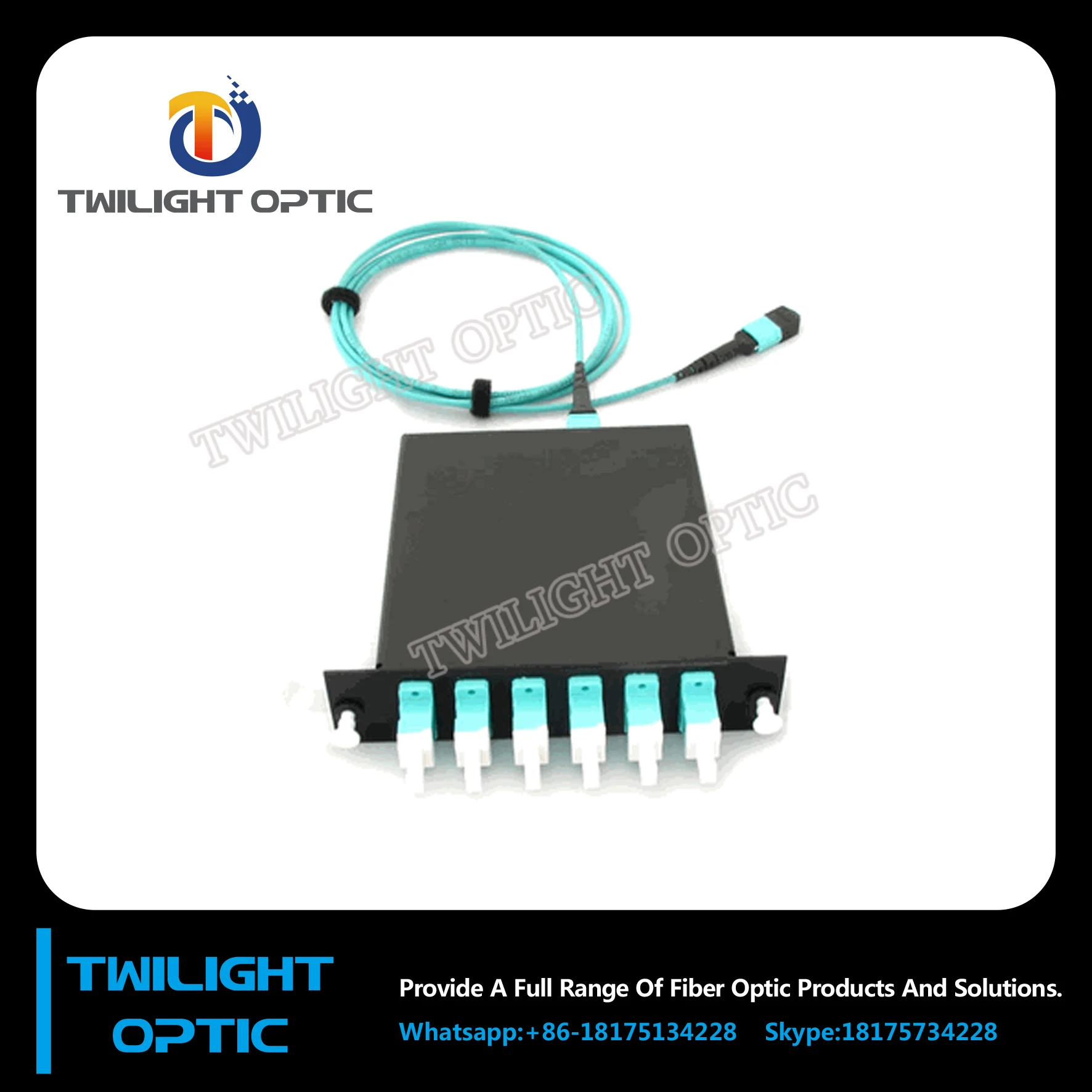 Волоконно-Оптические OM3 MPO/MTP Клеммная Коробка