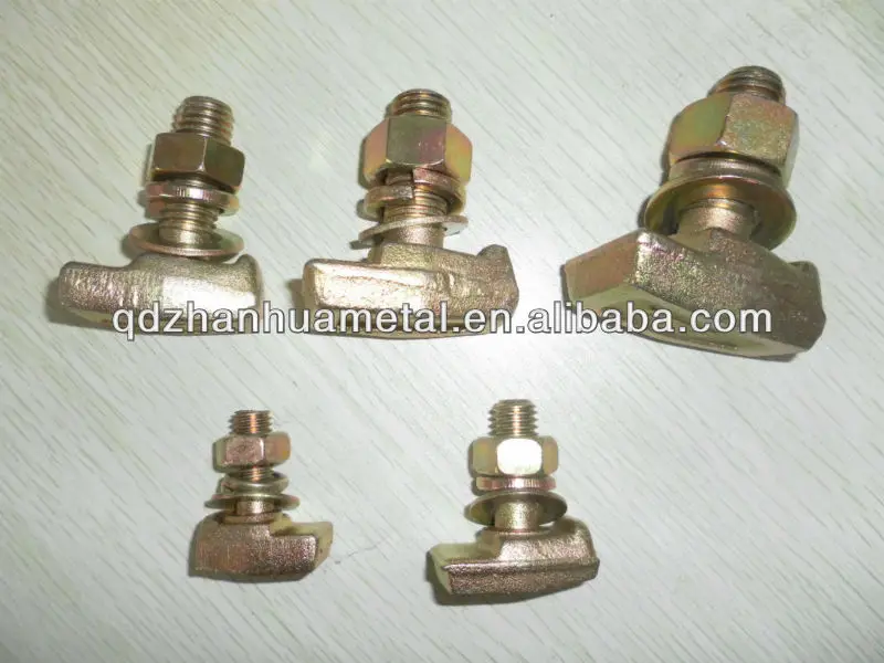 Forged T bolt for elevator Guide Rail