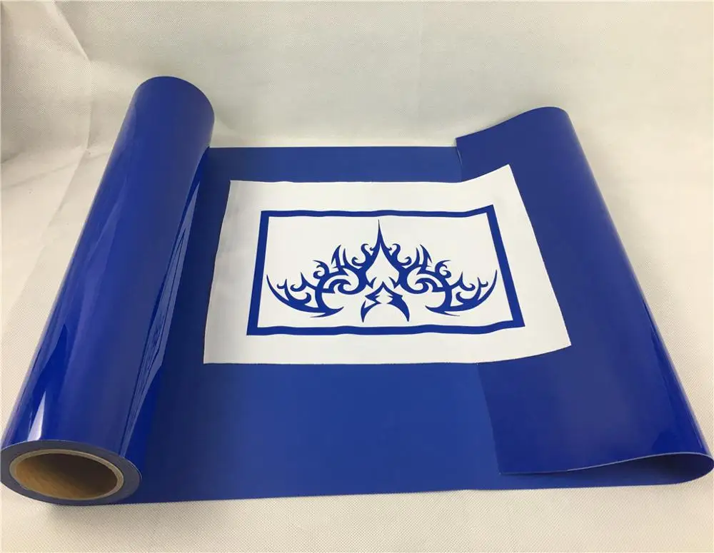 China wholesale red PVC heat transfer vinyl for custom t shirt printing