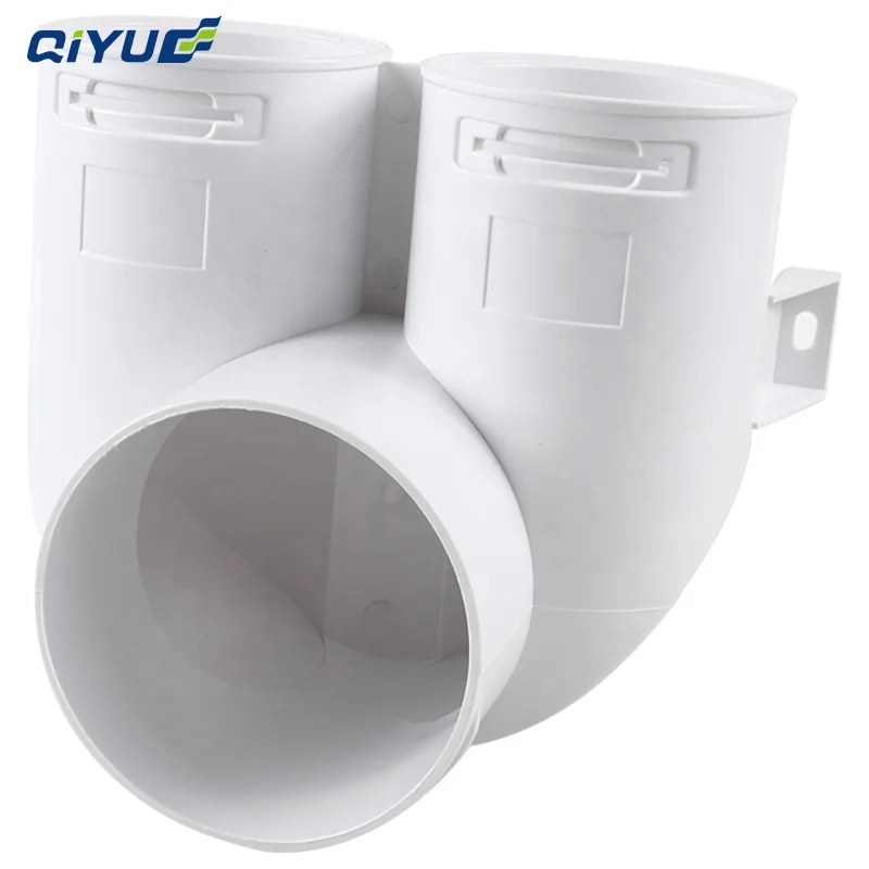 Top Quality HVAC Accessories PE Pipe Connector Pipe Tee
