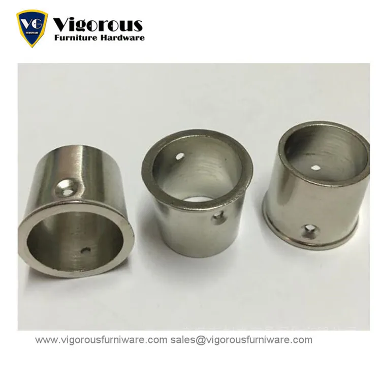 Chrome table leg ferrules ferrules furniture tip for chairs