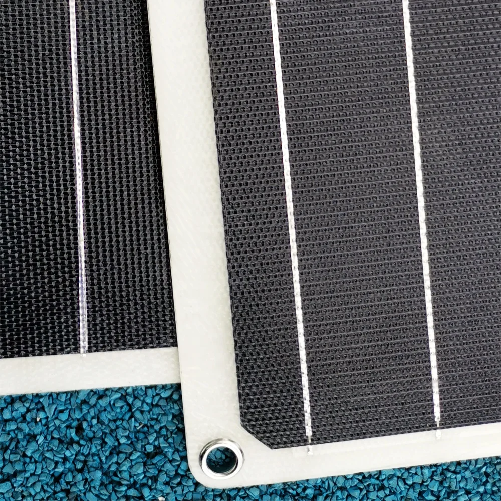 Solarparts 12v 180w 200w Monoctrystalline Cell Flexible Solar Panel Photovoltaic Module For Power Of RV Marine Boat