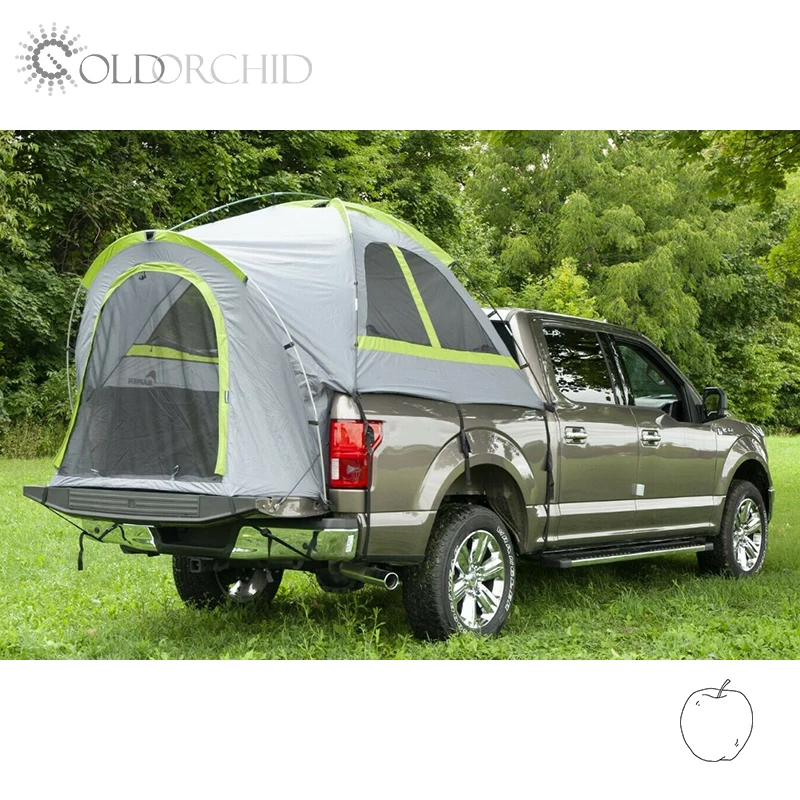 Factory Manufacture Pick up Truck Tent Outdoor Vehicle Roof Top Tents Waterproof Truck Tent