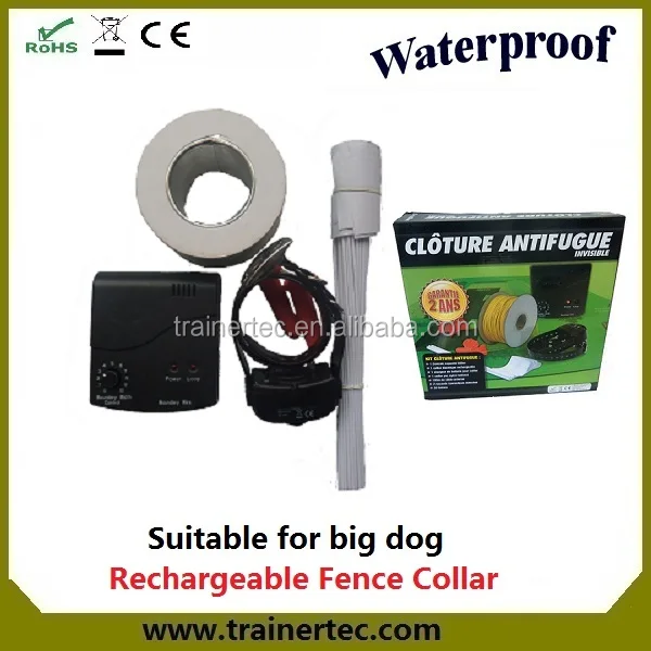 Большой Продвижение Продукции Используется Обучение Собаки Ошейник Работает Электрический Забор