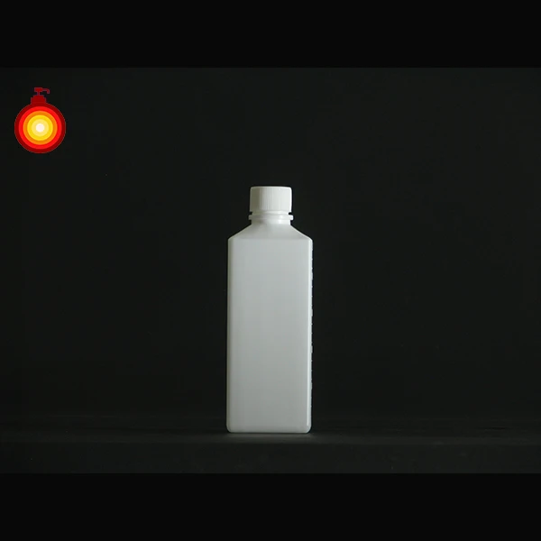 100ml~500ml empty Taiwan bottle white square plastic wholesale square bottle liquid medicine bottles
