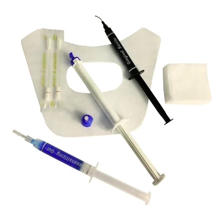 Professional Hydrogen-Peroxide 25% or 35% Teeth Whitening Gel Kit