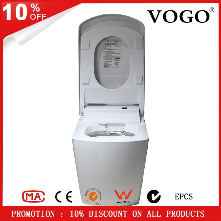 Сантехники автоматического мытья дистанционного управления электрический туалет с импортных компонентов