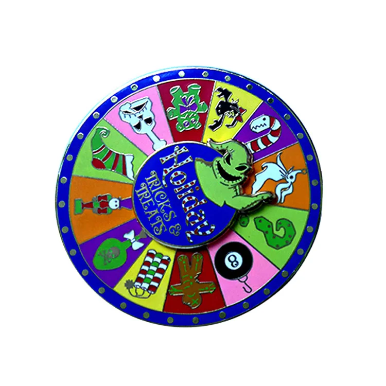 Эмалированная шпилька для игры на Хэллоуин от китайского производителя