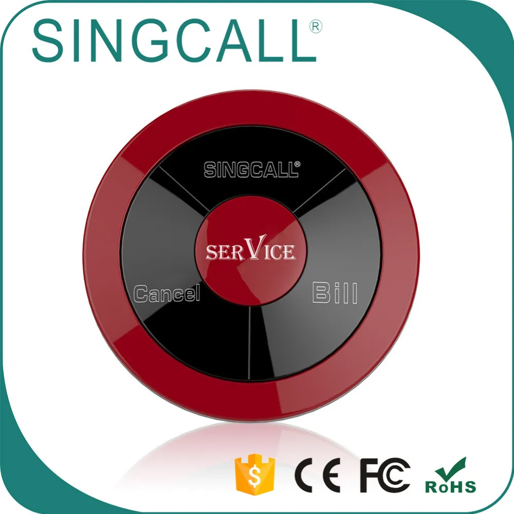 SINGCALL Restaurant Kitchen Chef Calling Waiters System