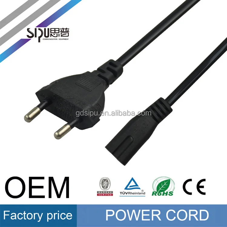 SIPU высокое качество ЕС шнур питания для ноутбука оптовая 1 м ccc кабель питания лучшая цена 220 В компьютер шнур питания