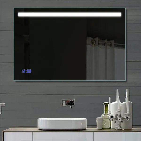 Fog Free Smart Illuminated Bathroom Mirror For Hotel Use