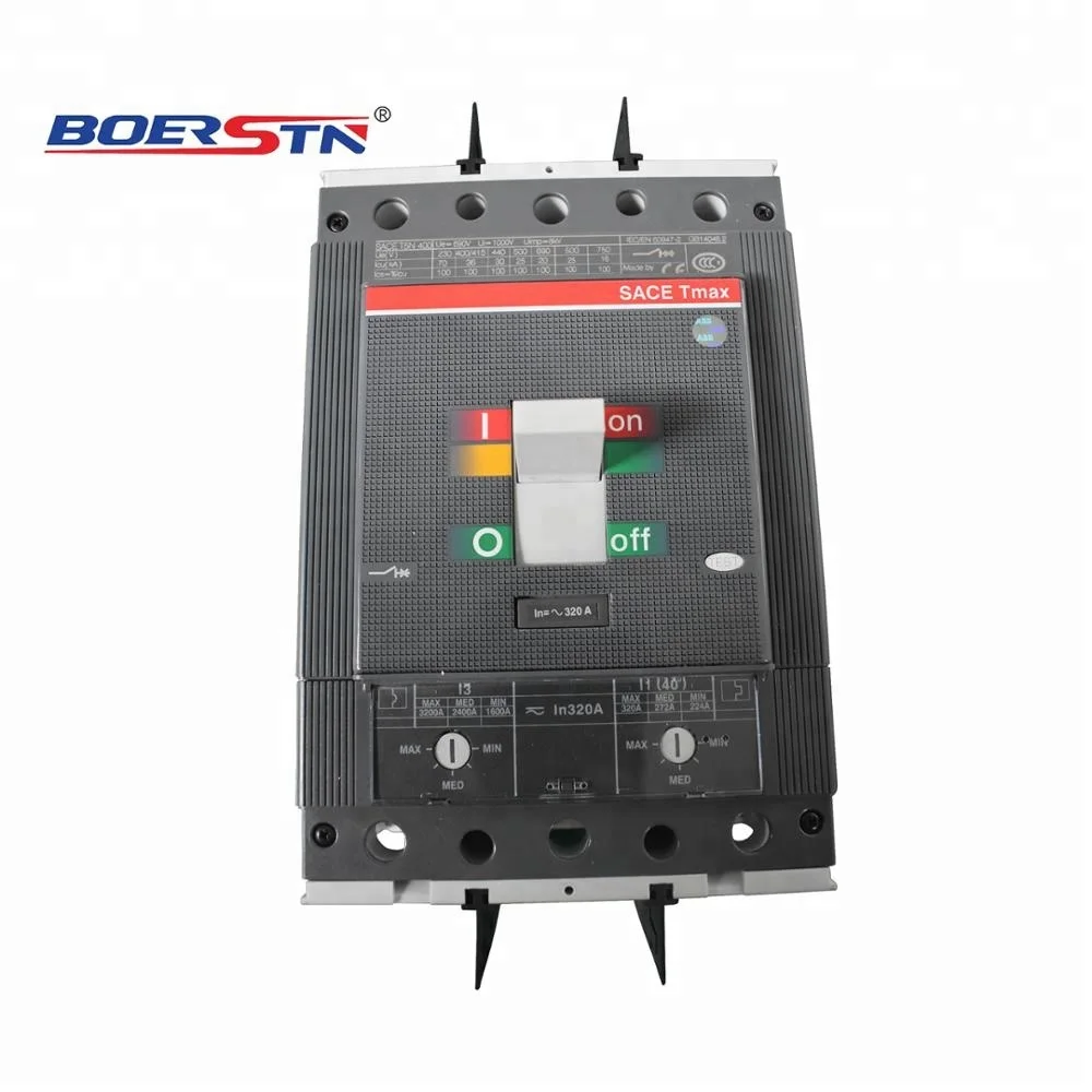 3 & 4 Pole  MCCB Electromagnetic Circuit Breaker