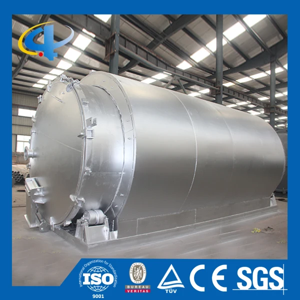 45% Oil OutputPlastic Pyrolysis Plant with CE, SGS, ISO, BV, TUV