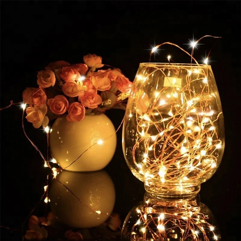led Bicycle string light Copper Wire Flexible String Light for Christmas Decoration