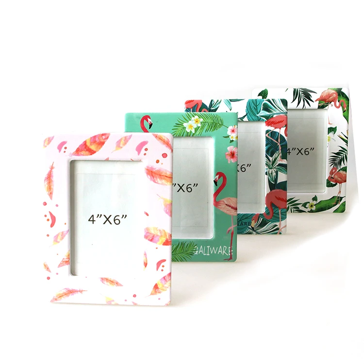 
Decorative sublimation printing ceramic custom photo picture frame factory for Mom gift 