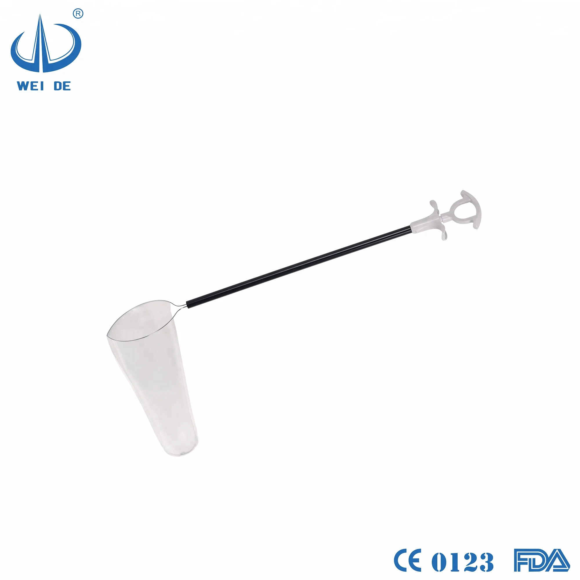 
Auto reriveal disposable specimen retrieval bag 